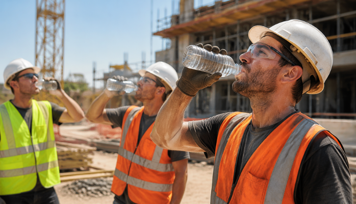 Chaleur et canicules sur les chantiers : quelles obligations de sécurité pour l’entreprise ?